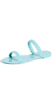 stuart weitzman凉鞋推荐, Stuart Weitzman | Stuart Weitzman Braida Sawyer Jelly Sandals商品图片 4折起