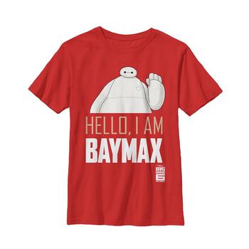 Disney | Boy's Big Hero 6 Hello, I Am Baymax Child T-Shirt商品图片,