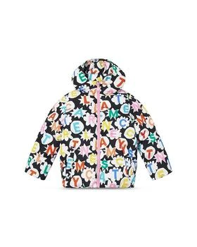 Stella McCartney | Girls' Logo Print Hooded Puffer Coat - Little Kid,商家Bloomingdale's,价格¥1066