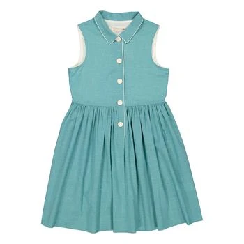 Bonpoint | Bonpoint Girls Emeraude Sleeveless Skater Shirtdress, Size 4Y 4.1折, 满$200减$10, 独家减免邮费, 满减