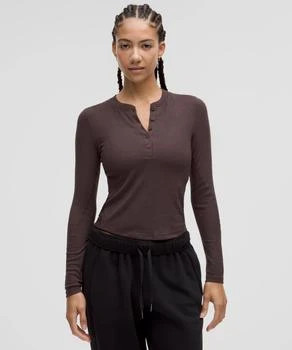 Lululemon | Hold Tight Long-Sleeve Henley,商家Lululemon,价格¥402