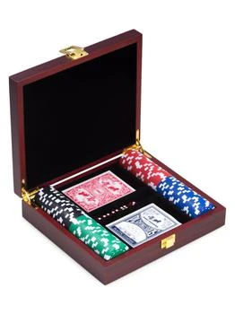 Bey-Berk | 100-Chip Poker Set,商家Saks OFF 5TH,价格¥862