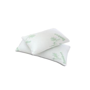 商品Rayon from Bamboo Fiber Memory Foam Pillow - Queen 2 Pack图片