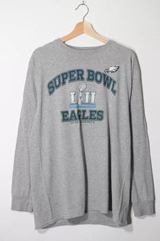 Urban Outfitters | Vintage NFL Philadelphia Eagles Superbowl Long Sleeve T-shirt商品图片,