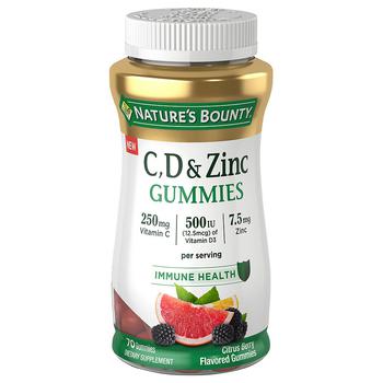 C, D & Zinc Gummies