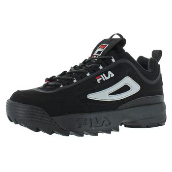 斐乐价格, Fila | Fila Mens Disruptor II Faux Leather Mid Top Casual Shoes商品图片 5.4折