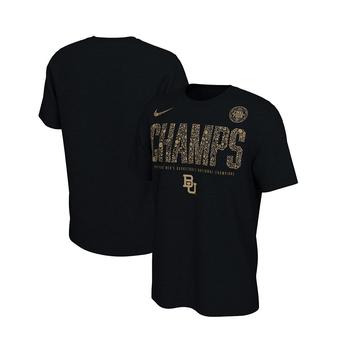 NIKE | Men's Black Baylor Bears 2021 NCAA Men's Basketball National Champions Locker Room T-shirt商品图片,