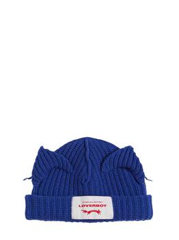 推荐Chunky Ears Lambswool Beanie Hat商品