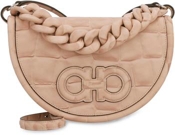 菲拉格慕女包, Salvatore Ferragamo | Salvatore Ferragamo Aura Gancini Plaque Shoulder Bag商品图片 7.6折