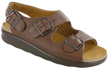 Women's Relaxed Heel Strap Sandal In Amber