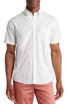 Brooks Brothers | Sport Fit Short Sleeve Cotton Shirt,商家Nordstrom Rack,价格¥264