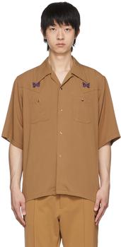 needle, Needles | Brown Cowboy One-Up Shirt商品图片 7.2折