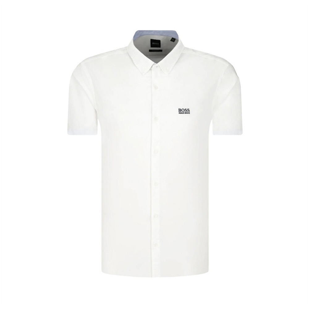 推荐HUGO BOSS 男白色男士衬衫 BIADIA-R-201-50425624-100商品