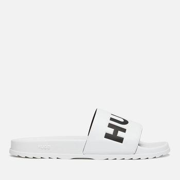 推荐HUGO Men's Match Sliders - Open White商品