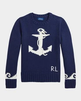 Ralph Lauren | Boy's Nautical Inspired Sweater, Size S-XL,商家Neiman Marcus,价格¥1120