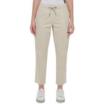 Calvin Klein | Women's Stretch Twill Cargo Pants商品图片,6折, 独家减免邮费