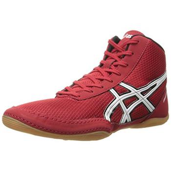 推荐Asics Boys Matflex 5 GS Colorblock Mesh Wrestling Shoes商品