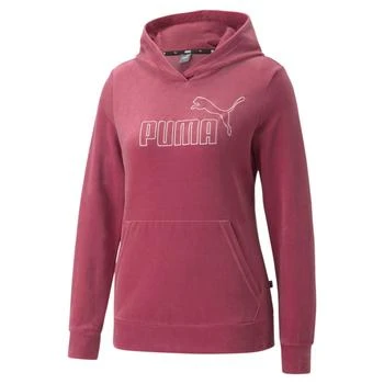 Puma | PUMA Women's Essentials+ Velour Hoodie 5.4折