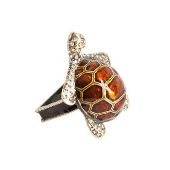 商品Saro Lifestyle | Turtle Napkin Ring, Set of 4,商家Macy's,价格¥262图片