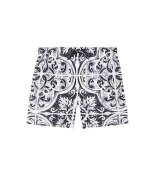 Dolce & Gabbana | Baby Majolica swim trunks,商家MyTheresa HK,价格¥1690