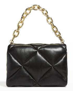 STAND STUDIO | Brynn Quilted Leather Chain Shoulder Bag商品图片,7.4折