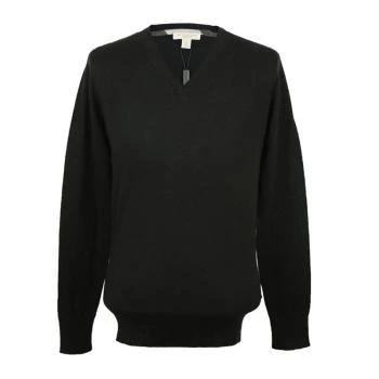 Burberry | Burberry 博柏利 男士黑色羊绒毛衣 3848821,商家Beyond Italylux,价格¥1470