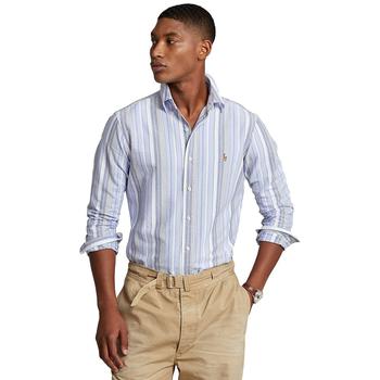 商品Men's Classic-Fit Striped Oxford Shirt图片