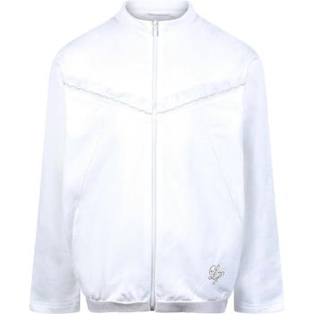 推荐Girls zip up sweatshirt in white商品