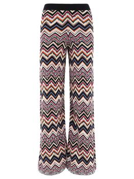 推荐Missoni Zigzag Mid-Rise Knitted Trousers商品