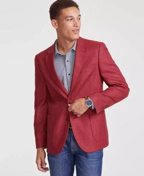 Nautica | Men Modern-Fit Active Stretch Structure Weave Sport Coat,商家Macy's,价格¥683