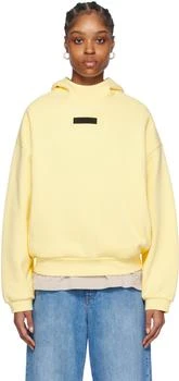 Essentials | Yellow Pullover Hoodie 