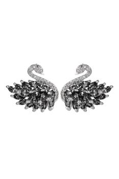 Eye Candy LA | Black Swan Earrings商品图片,5折×额外8.5折, 额外八五折