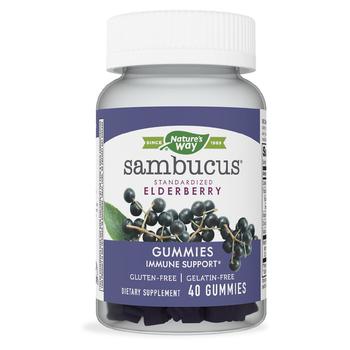 Nature's Way | Sambucus Gummies Elderberry商品图片,第2件5折, 满免