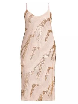 BAACAL, Plus Size | Beaded Cabaret Slip Dress,商家Saks Fifth Avenue,价格¥4801
