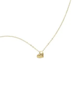 Moon & Meadow | 14K Yellow Gold Puff Heart Pendant Necklace, 18",商家Bloomingdale's,价格¥1833