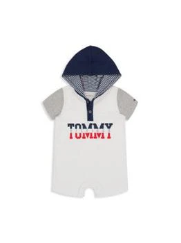 Tommy Hilfiger | Baby Boy’s Hooded Logo Henley Romper 4.5折