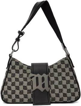 推荐Taupe Medium Jacquard Monogram Bag商品