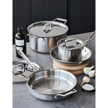 All-Clad | d5 Stainless Brushed 7-Piece Cookware Set - 100% Exclusive,商家Bloomingdale's,价格¥5238