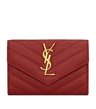 Yves Saint Laurent | Small Cassandre Matelassé Envelope Wallet 