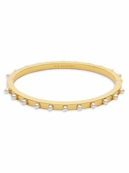 LELE SADOUGHI | Lele Sadoughi - Women's Pearl Hinge Bangle,商家ELITE FINDS,价格¥551