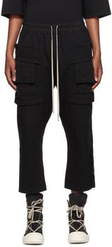 rick owens男裤, Rick Owens | Black Creatch Cargo Pants商品图片 额外8.5折, 额外八五折