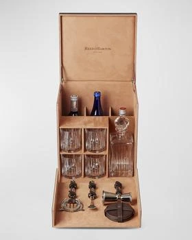 Reed & Barton | 200th Anniversary Soho Leather Bar Gift Set,商家Neiman Marcus,价格¥4278