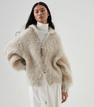 brunello cucinelli jacket, Brunello Cucinelli | Mohair-Blend Hooded Cardigan商品图片 