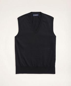 布克兄弟怎么样, Brooks Brothers | Supima® Cotton Sweater Vest商品图片 3.7折