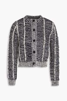 Re/Done | Cropped ribbed cotton cardigan,商家THE OUTNET US,价格¥1316