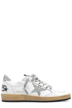 Golden Goose | Golden Goose Deluxe Brand Ball Star Lace-Up Sneakers,商家Cettire,价格¥3315