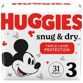 商品Huggies | Snug & Dry Baby Diapers Size 3,商家Walgreens,价格¥107图片