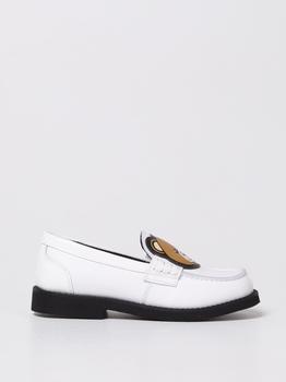 推荐Moschino Kid leather loafers商品