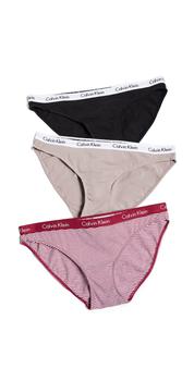 推荐Calvin Klein Underwear Carousel 比基尼 3 件装商品