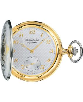 天梭v8, Tissot | Tissot T-Pocket Savonnette Silver Dial Unisex Pocket Watch T83.8.450.82商品图片 8折